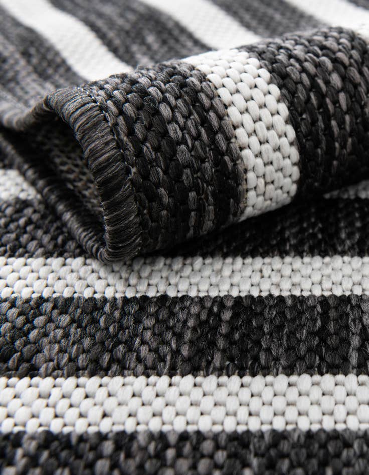 Detail image of  2' 7 x 12'  Washable Modern Indoor / Outdoor Runner Rug