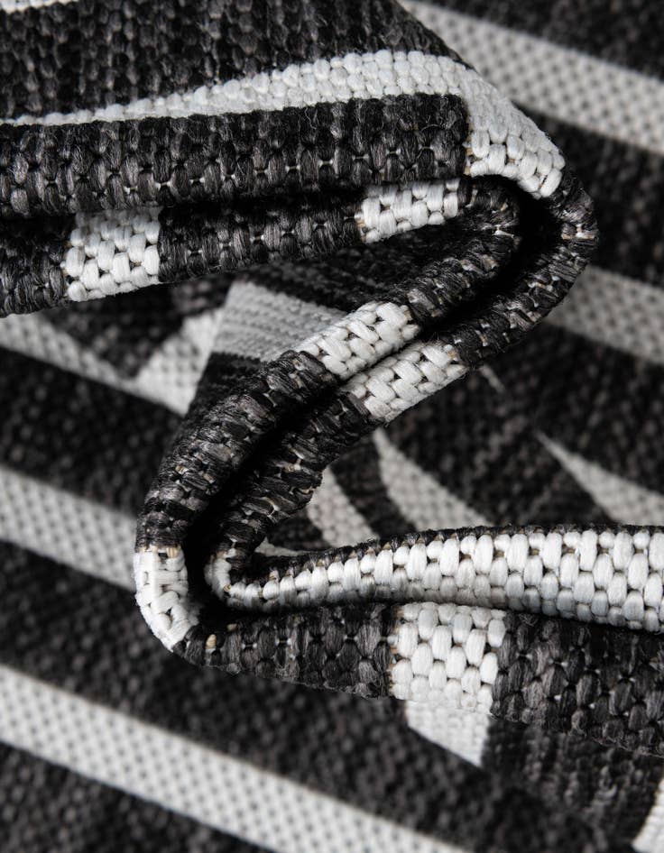 Detail image of  2' 7 x 12'  Washable Modern Indoor / Outdoor Runner Rug