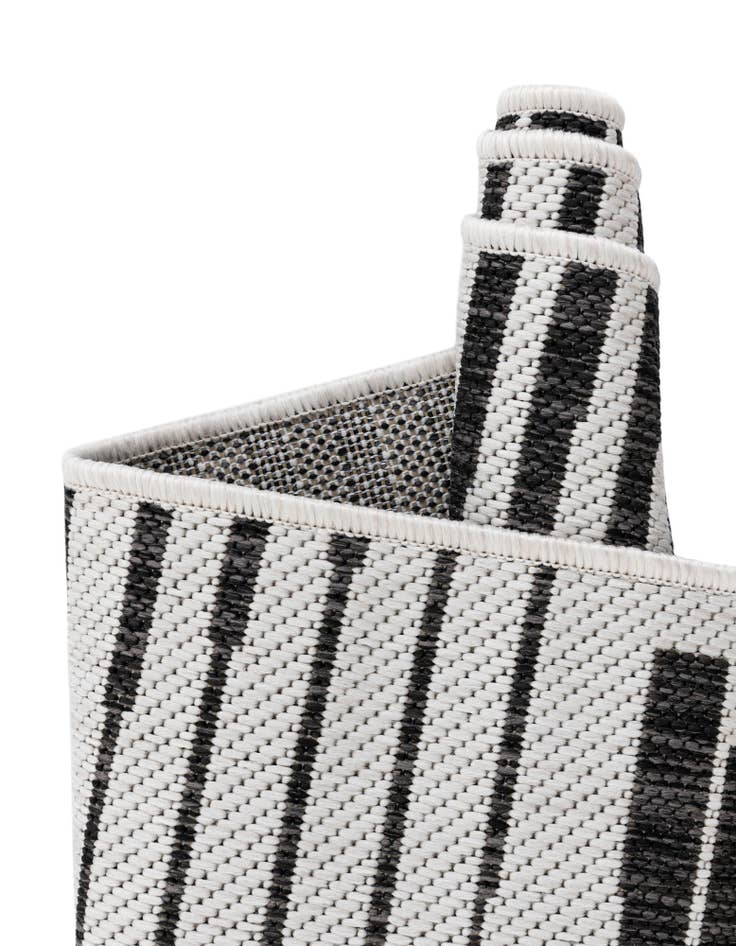 Detail image of  2' x 5' 3  Washable Modern Indoor / Outdoor Runner Rug