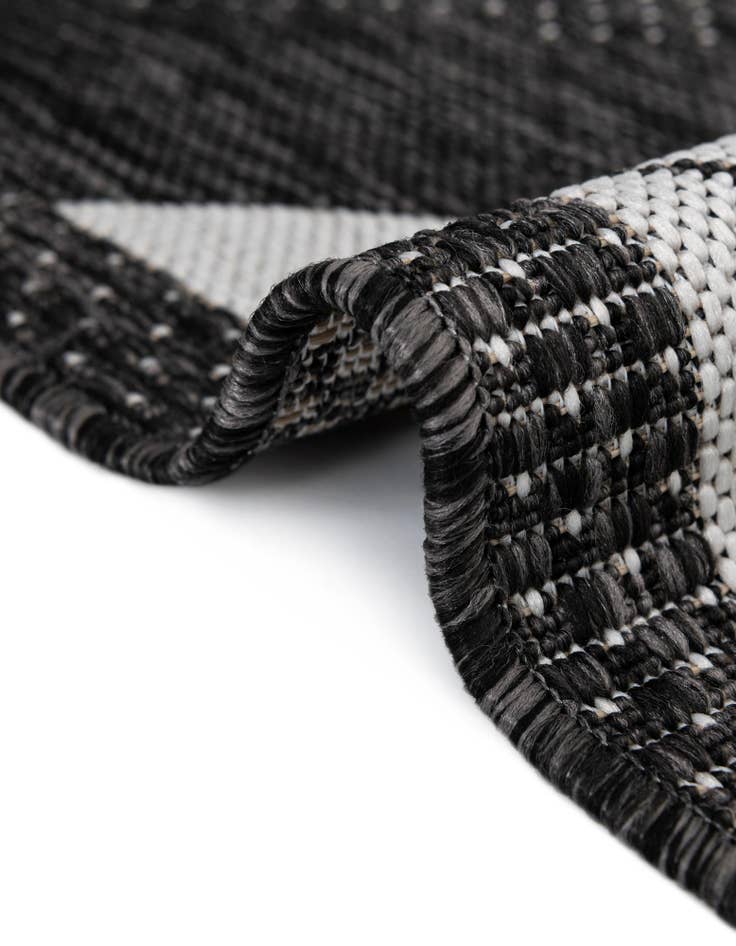 Detail image of  2' 7 x 12'  Washable Modern Indoor / Outdoor Runner Rug