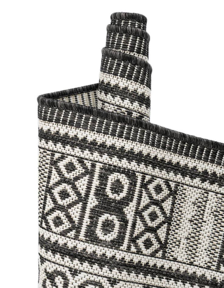 Detail image of  2' x 5' 3  Washable Traditional Indoor / Outdoor Runner Rug