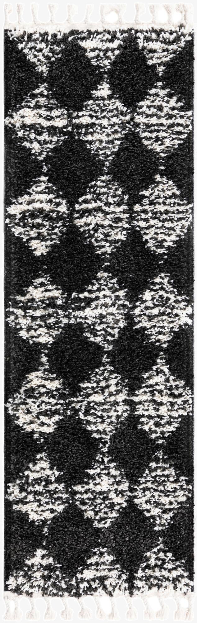  2' x 6' Serenity Shag Runner Rug