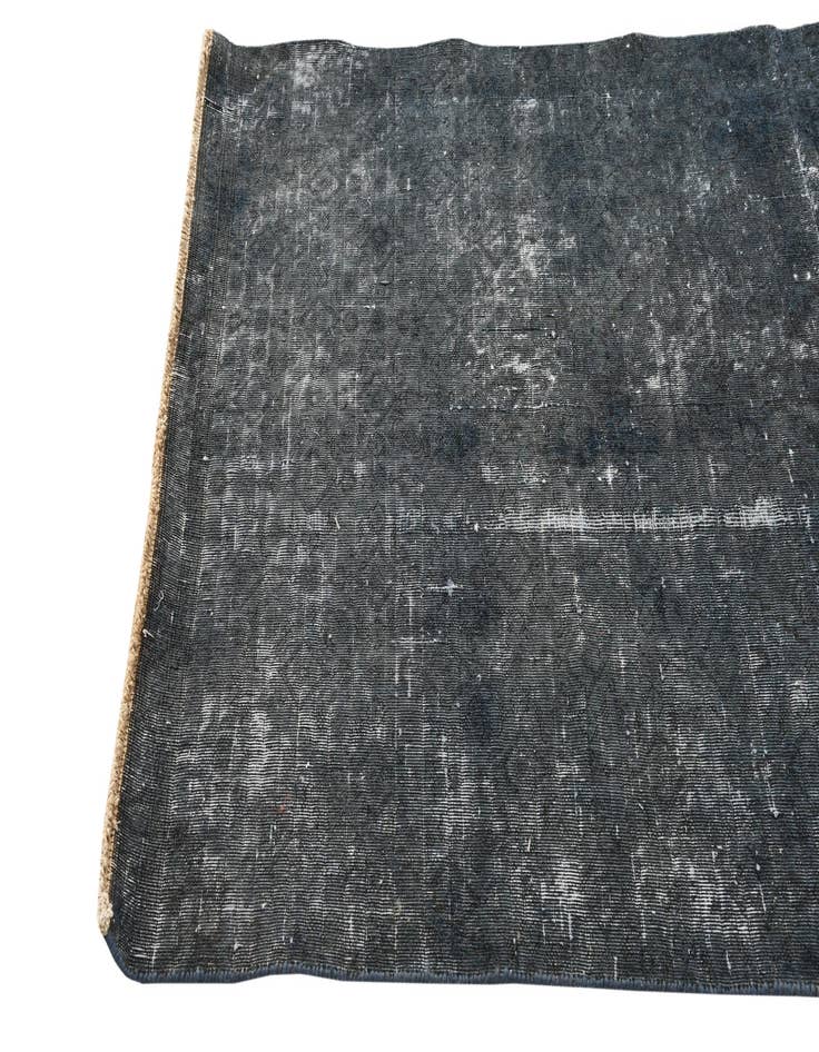 Detail image of  3' 9 x 7' 10  Hand Knotted Ultra Vintage Persian Wool Runner Rug