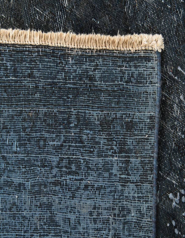 Detail image of  3' 9 x 7' 10  Hand Knotted Ultra Vintage Persian Wool Runner Rug