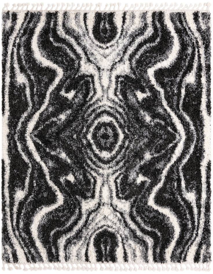 Detail image of  7' 10 x 7' 10 Athena Shag Square Rug