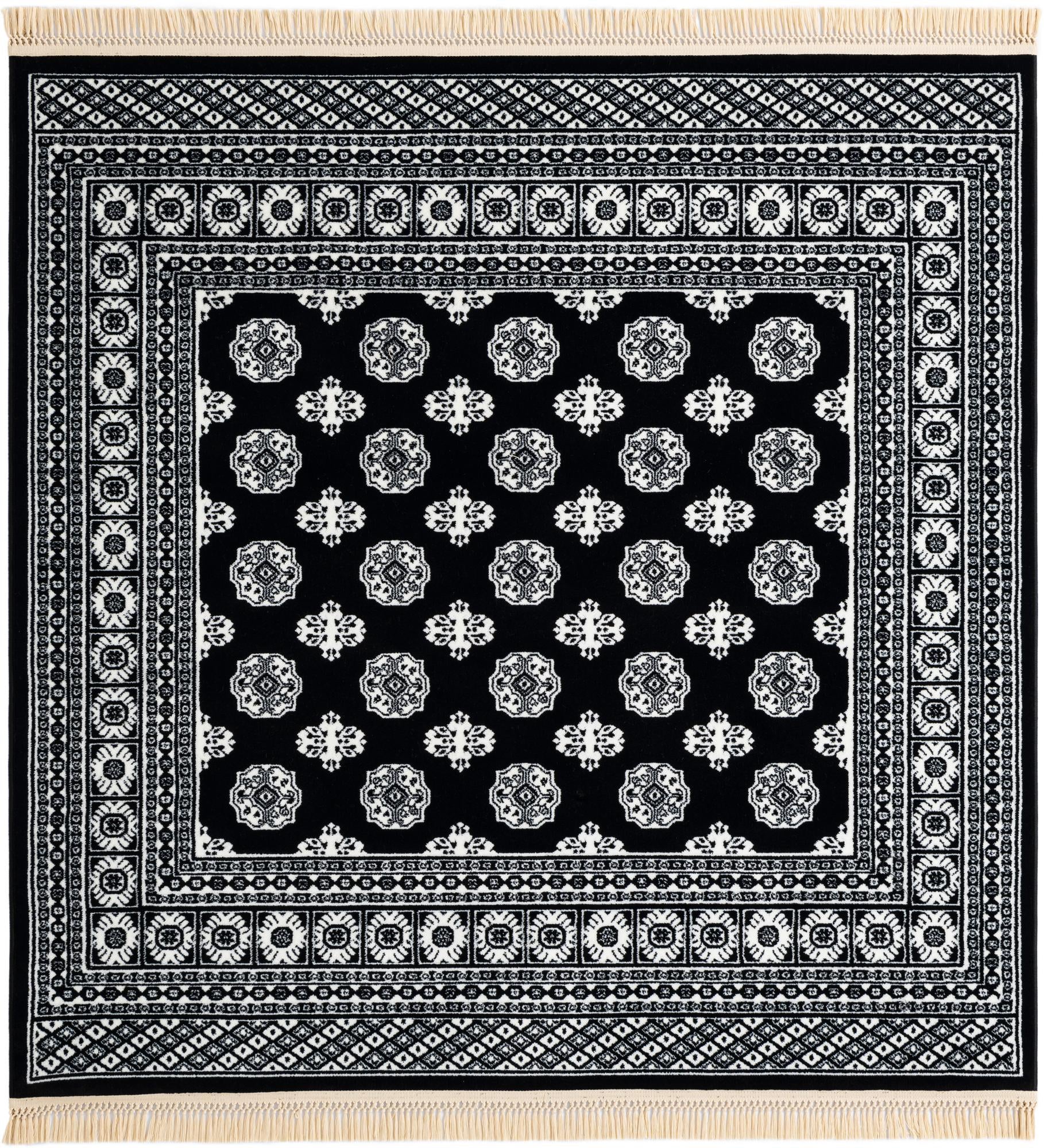 Rug Black and White Swatch link