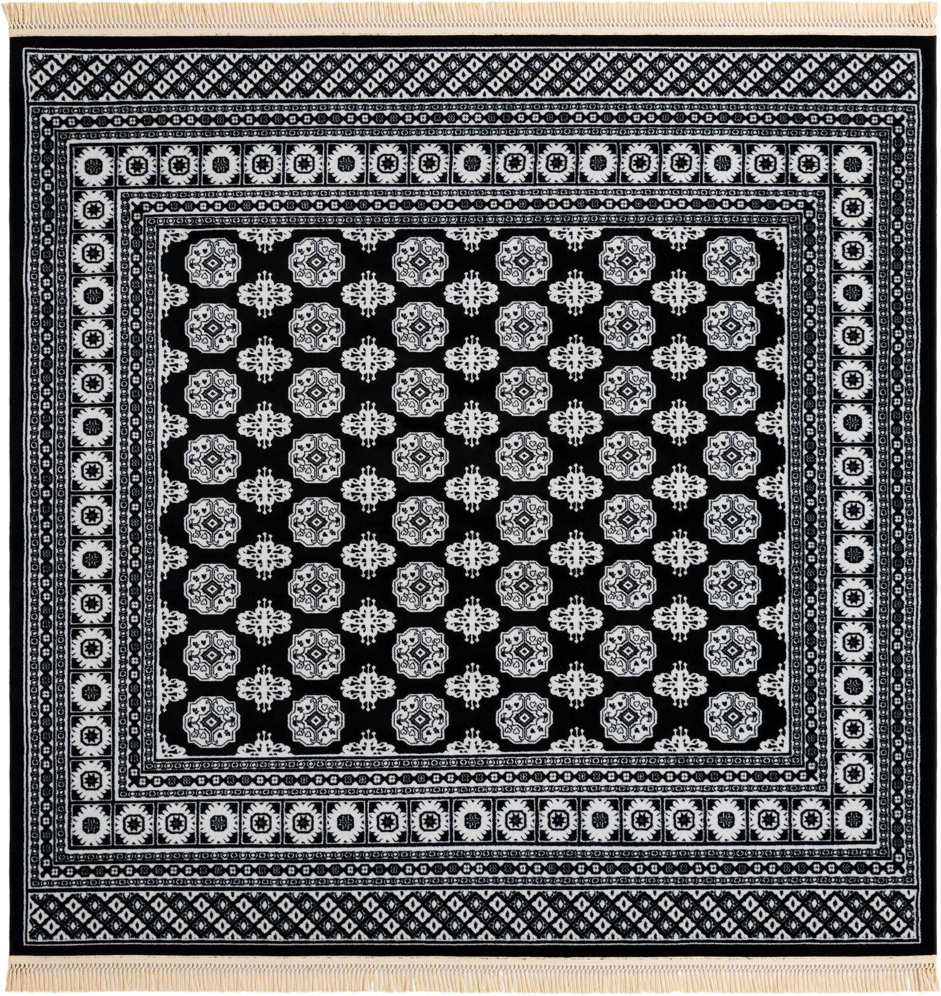 Rug Black and White Swatch link