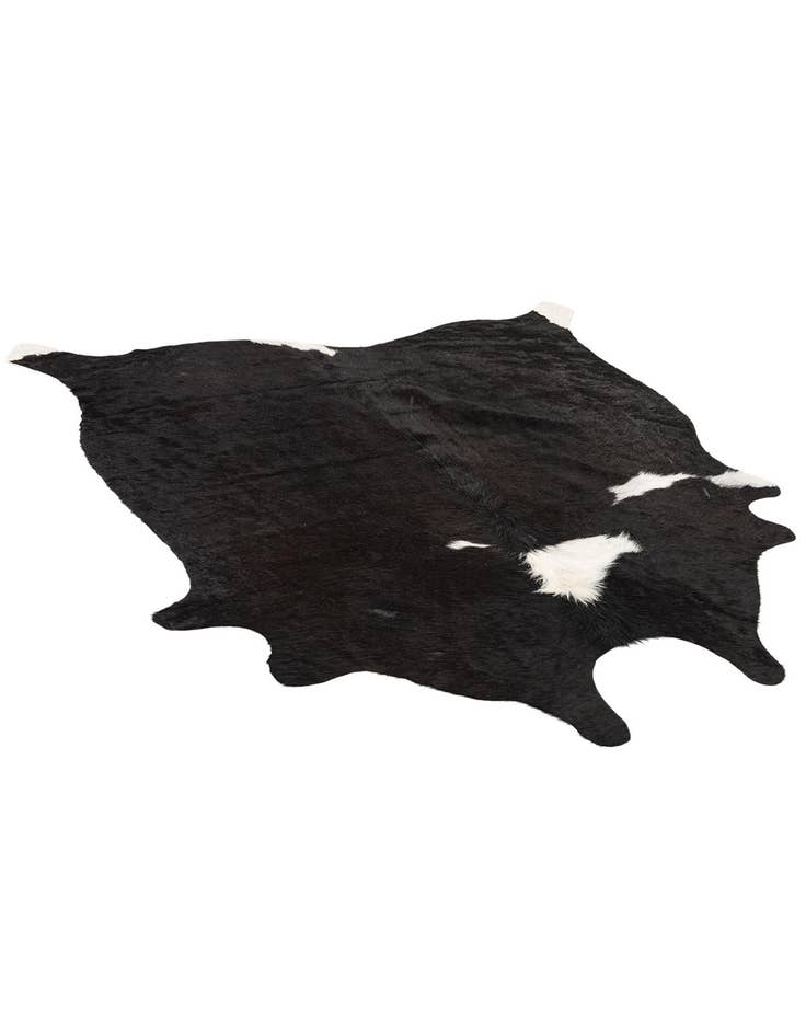 Detail image of  4' 10 x 4' 10 Cowhide Leather Square Rug