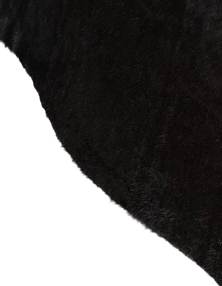 Detail image of  4' 10 x 4' 10 Cowhide Leather Square Rug