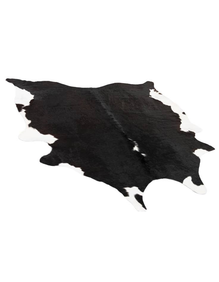 Detail image of  6' 5 x 6' 8 Cowhide Leather Square Rug