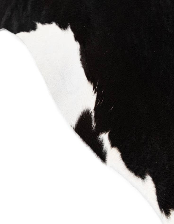 Detail image of  6' 5 x 6' 8 Cowhide Leather Square Rug