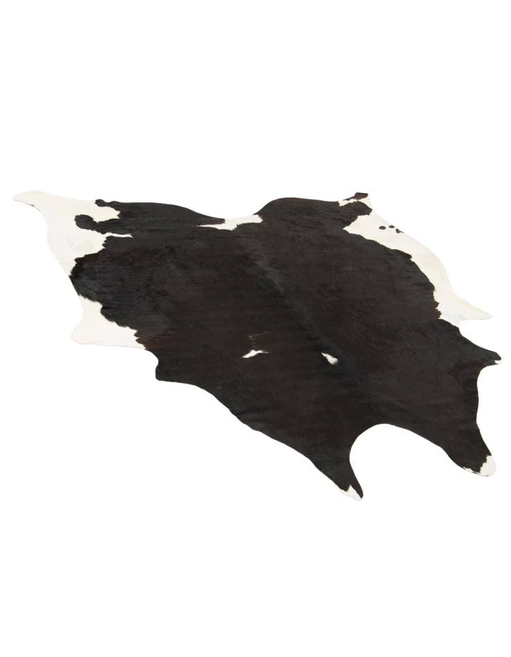 Detail image of  6' 5 x 6' 8 Cowhide Leather Square Rug