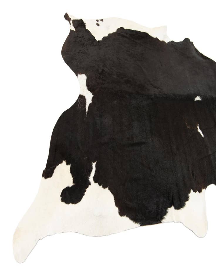 Detail image of  6' 5 x 6' 8 Cowhide Leather Square Rug