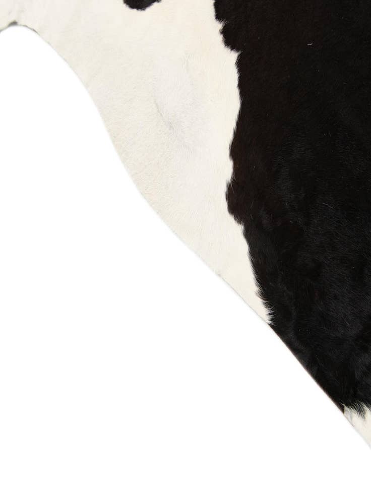 Detail image of  6' 5 x 6' 8 Cowhide Leather Square Rug