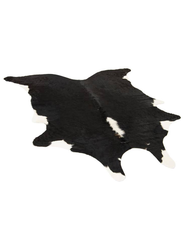 Detail image of  6' 4 x 6' 8 Cowhide Leather Square Rug