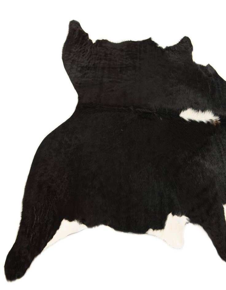 Detail image of  6' 4 x 6' 8 Cowhide Leather Square Rug