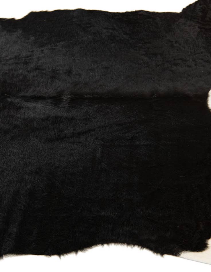 Detail image of  6' 4 x 6' 8 Cowhide Leather Square Rug