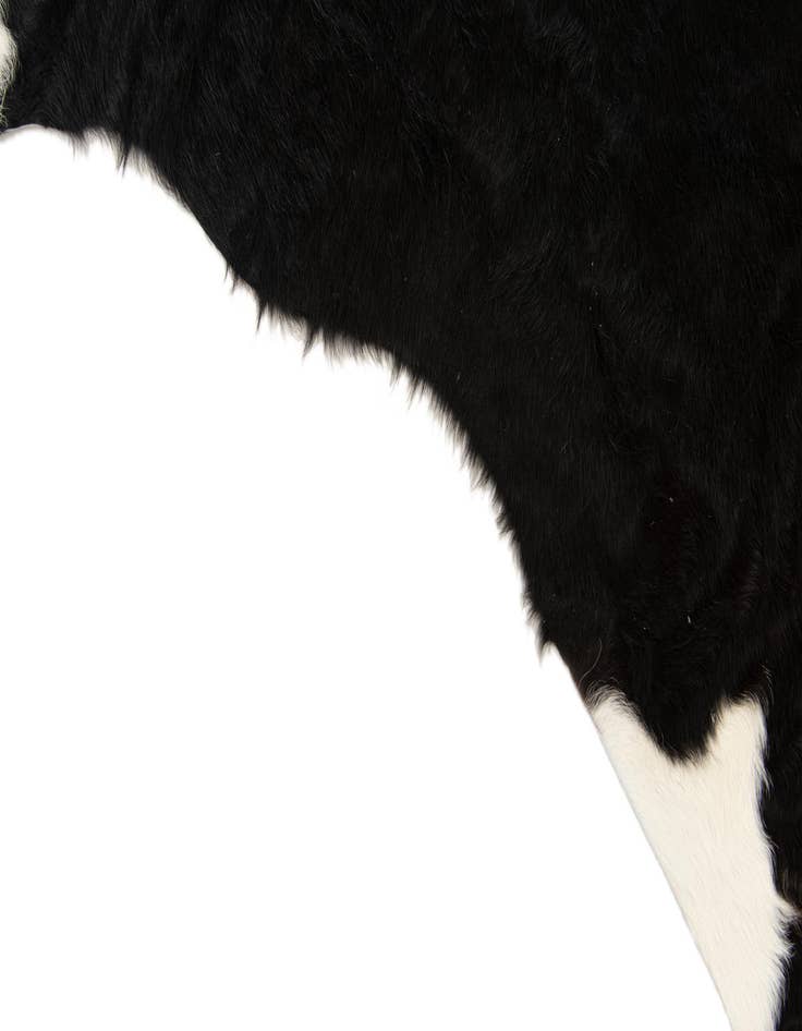 Detail image of  6' 4 x 6' 8 Cowhide Leather Square Rug