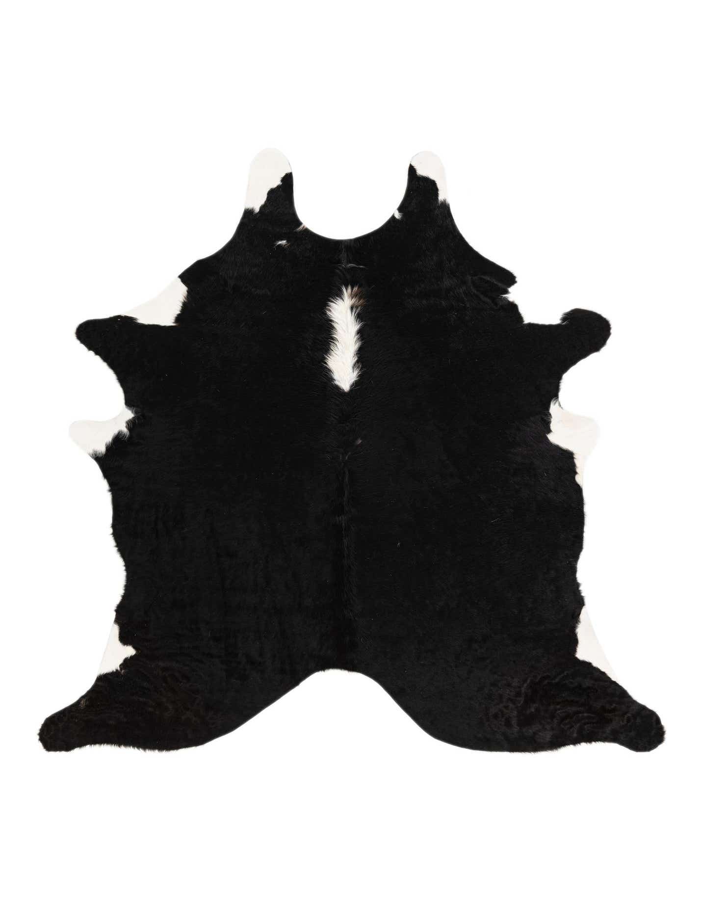 Primary image  6' 4 x 6' 8 Cowhide Leather Square Rug