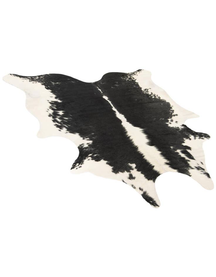 Detail image of  6' 2 x 6' 6 Cowhide Leather Square Rug