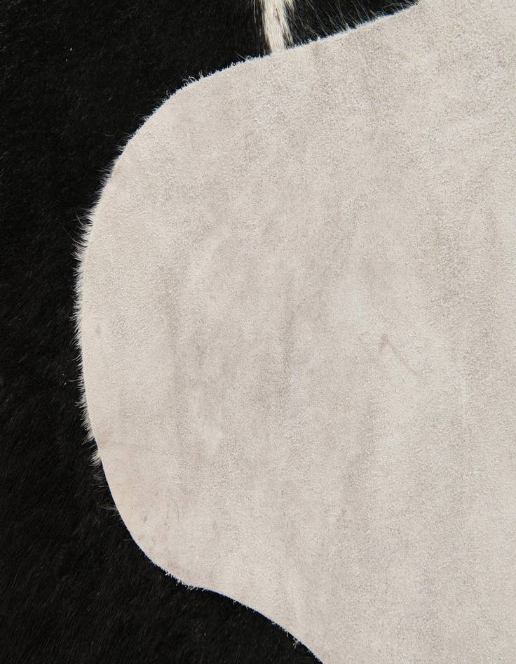 Detail image of  6' 2 x 6' 6 Cowhide Leather Square Rug