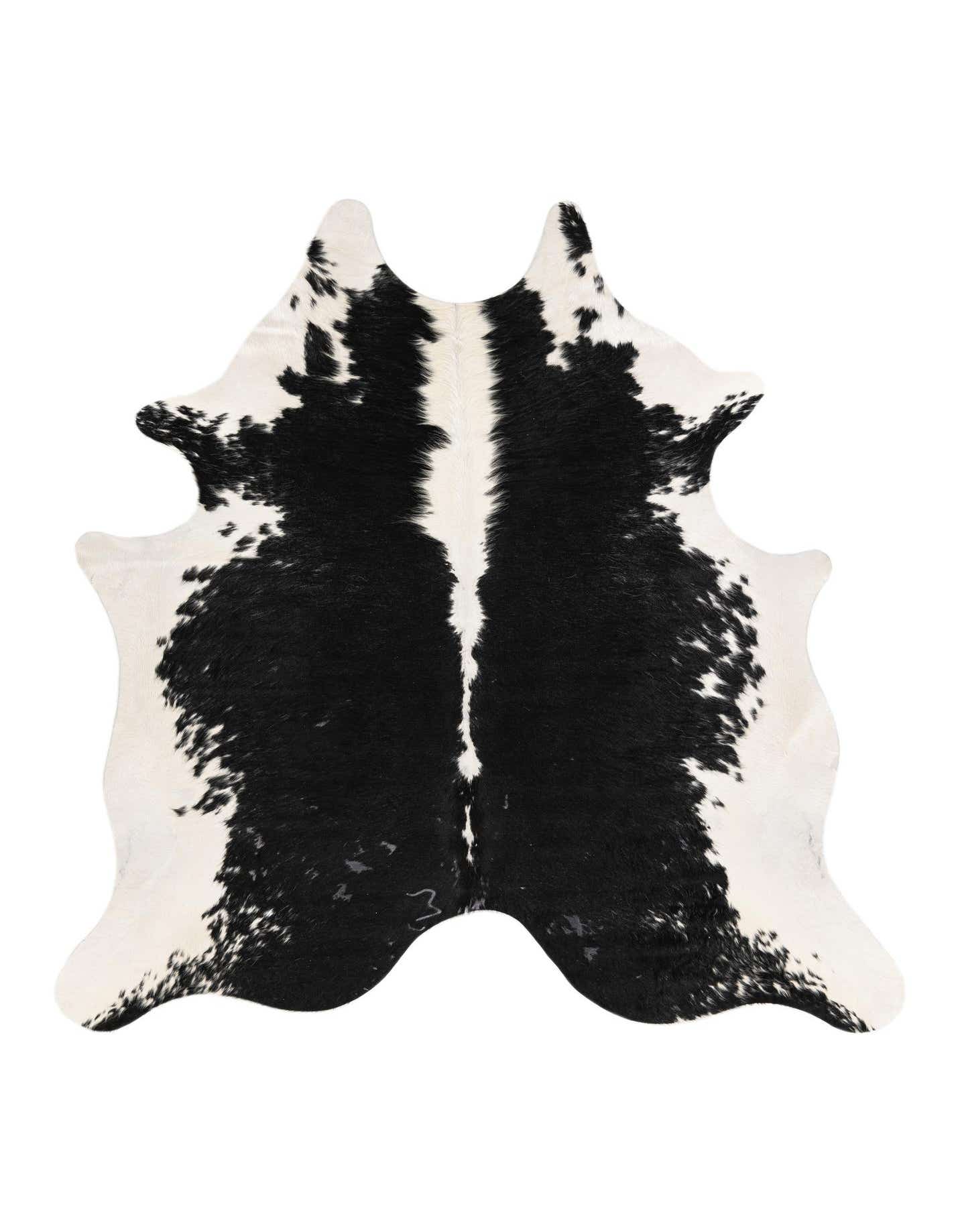 Primary image  6' 2 x 6' 6 Cowhide Leather Square Rug