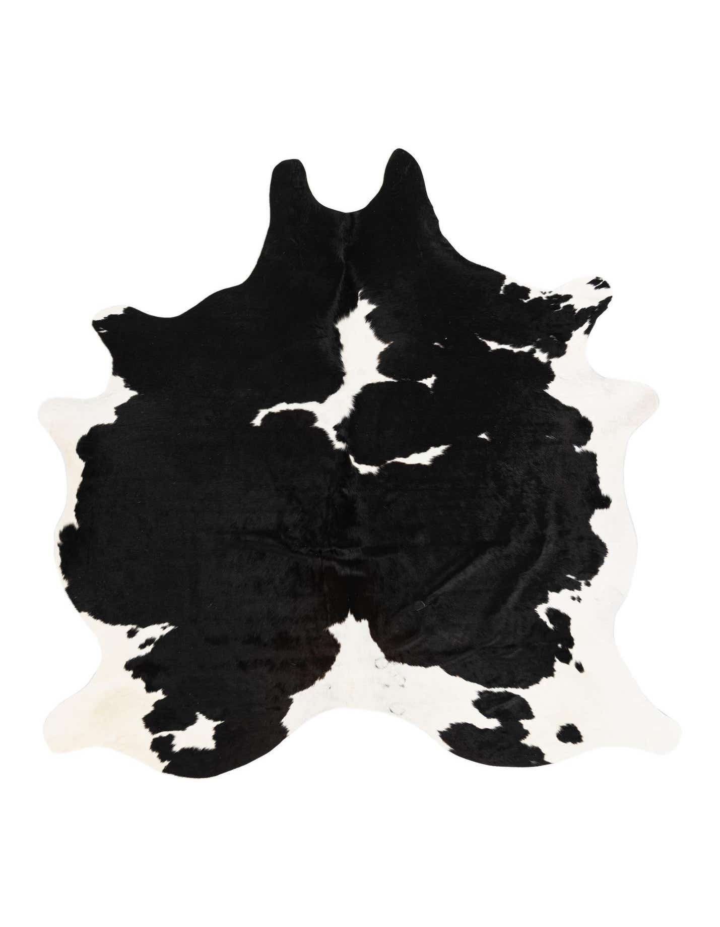 Primary image  6' 2 x 6' 8 Cowhide Leather Square Rug