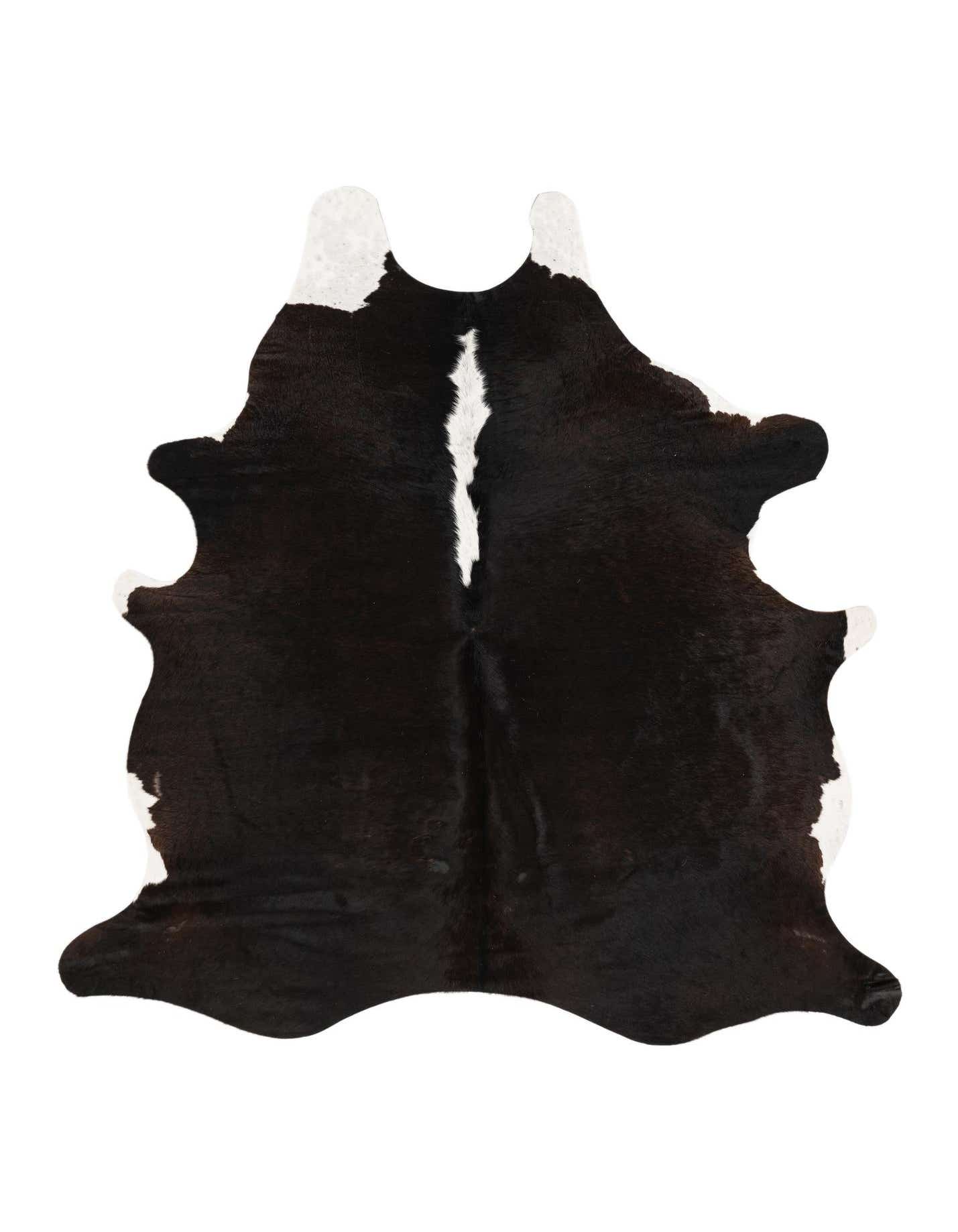 Primary image  5' 10 x 6' 6 Cowhide Leather Square Rug
