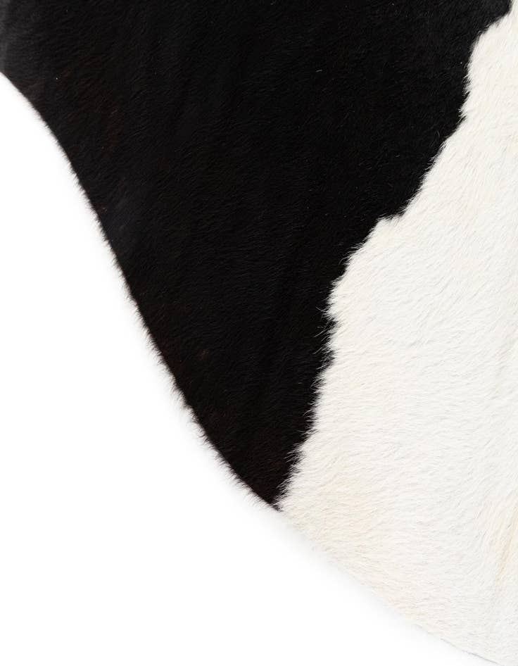 Detail image of  4' 10 x 5' 6 Cowhide Leather Square Rug