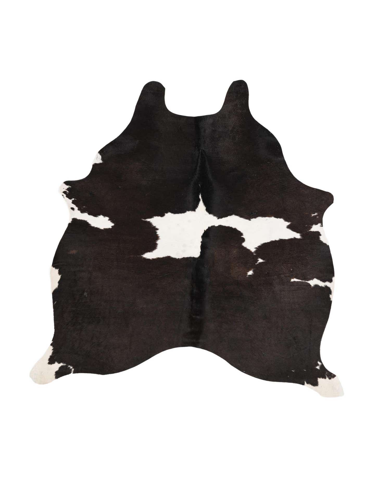 Primary image  5' 1 x 5' 5 Cowhide Leather Square Rug