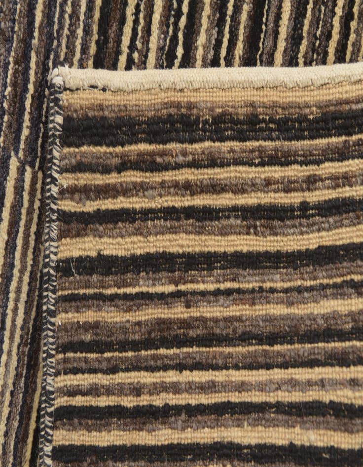 Detail image of  2' 10 x 3'  Hand Knotted Kashkuli Gabbeh Oriental Wool Square Rug