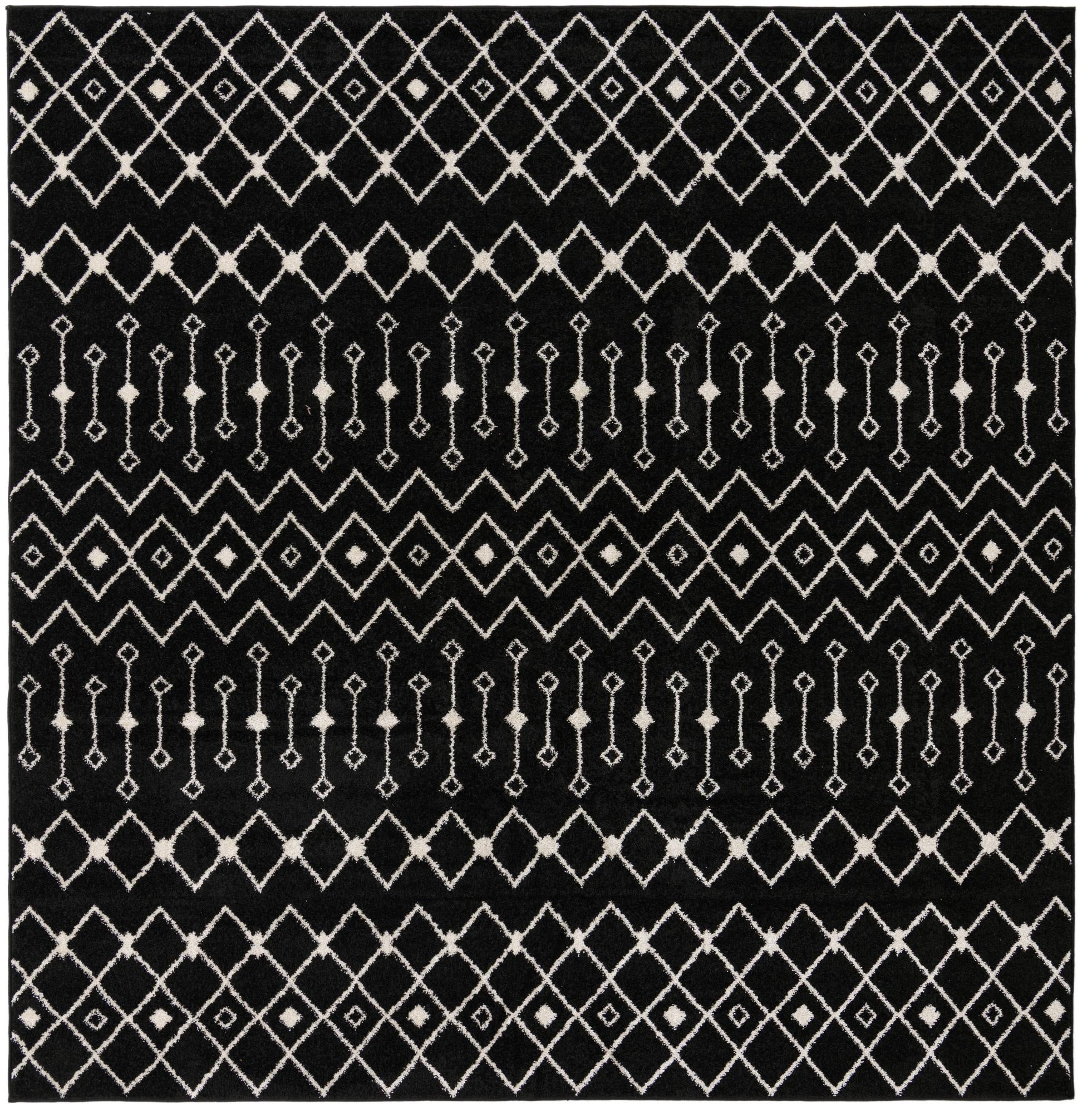  10' x 10' Moroccan Trellis Square Rug