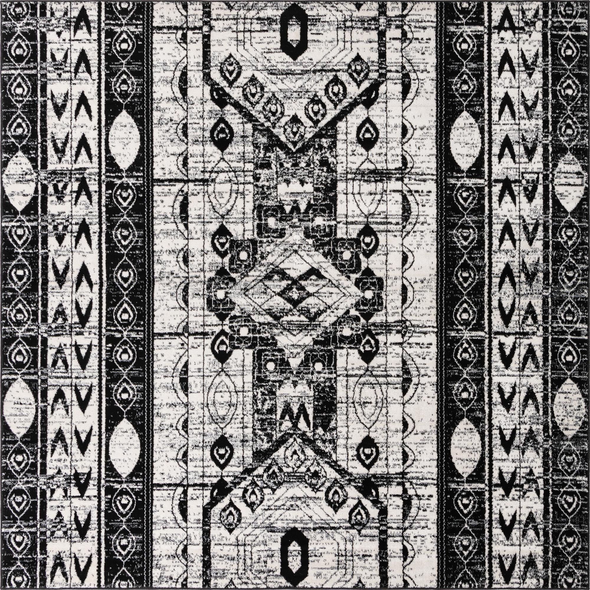 Rug Black and White Swatch link