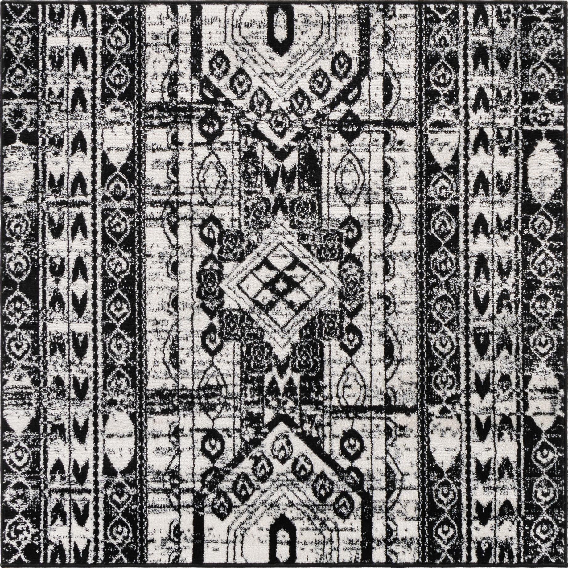 Rug Black and White Swatch link