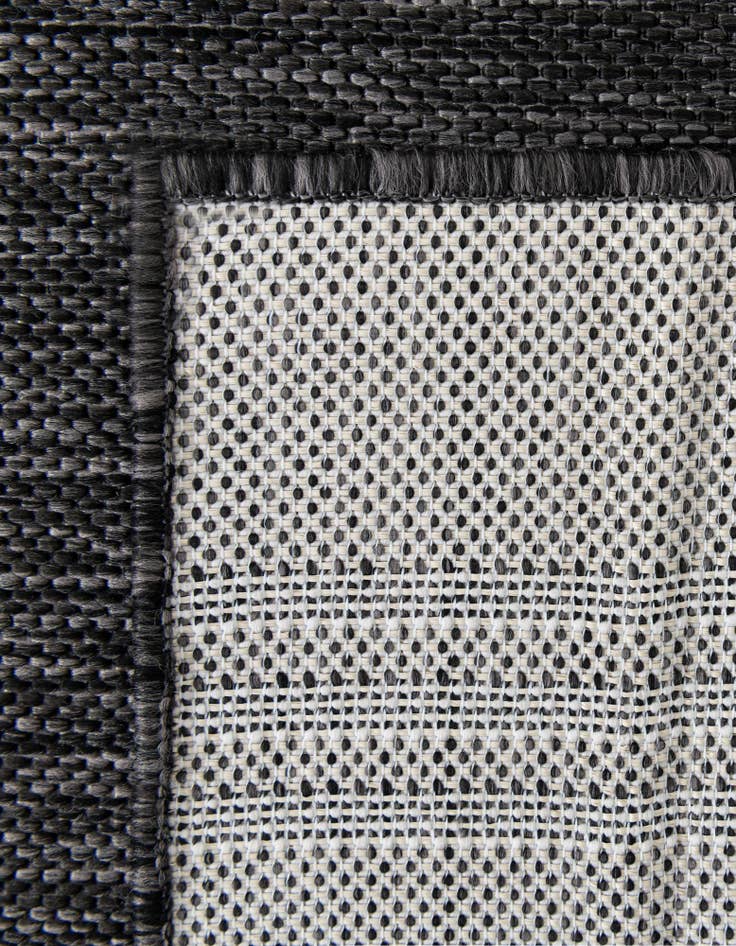 Detail image of  13' x 13'  Washable Modern Indoor / Outdoor Square Rug