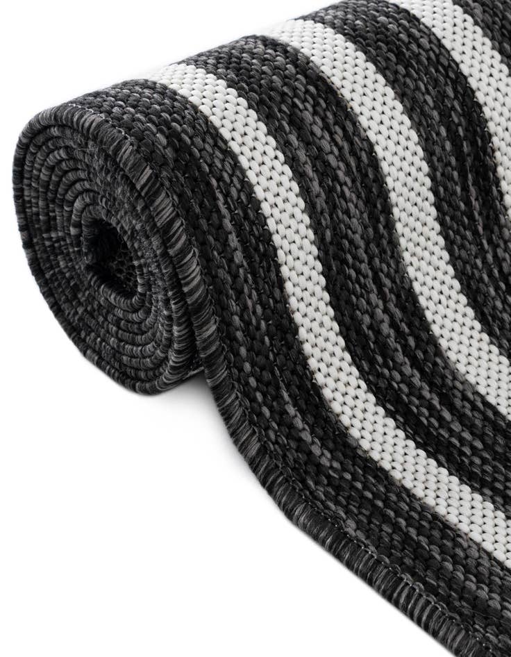 Detail image of  10' x 10'  Washable Modern Indoor / Outdoor Square Rug