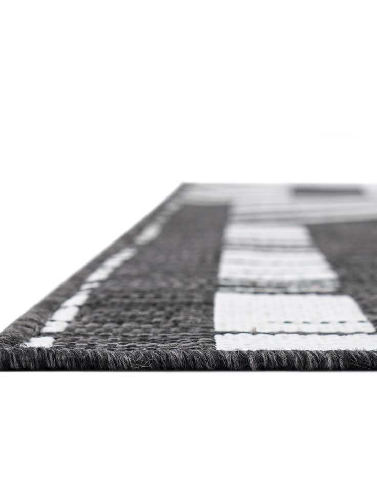 Detail image of  13' x 13'  Washable Modern Indoor / Outdoor Square Rug
