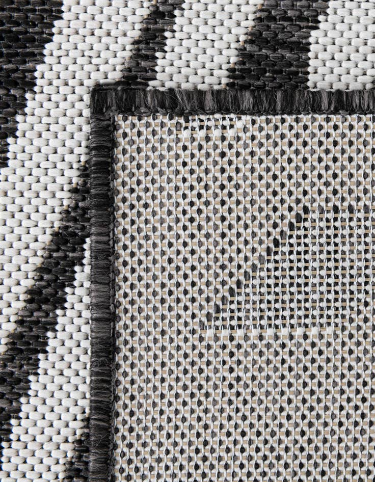 Detail image of  13' x 13'  Washable Modern Indoor / Outdoor Square Rug