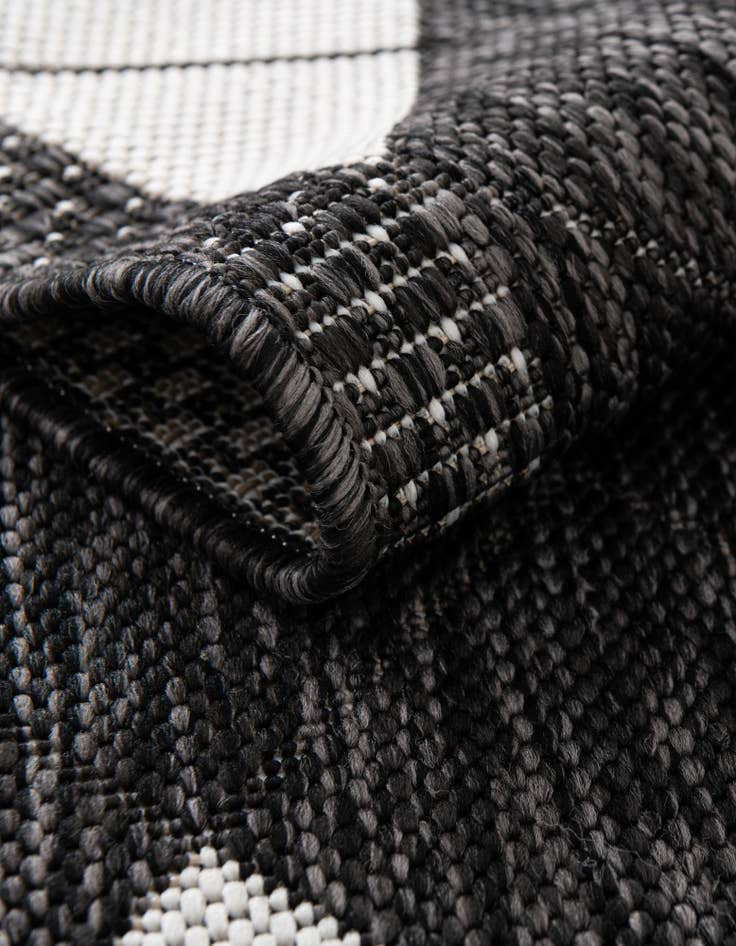 Detail image of  10' x 10'  Washable Modern Indoor / Outdoor Square Rug