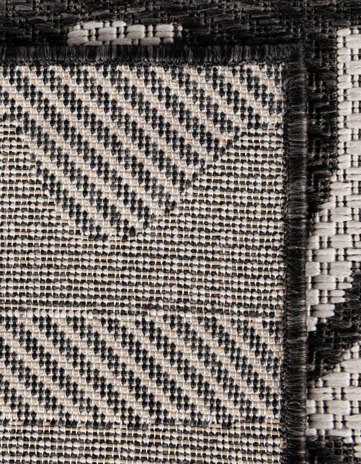 Detail image of  12' x 12'  Washable Modern Indoor / Outdoor Square Rug
