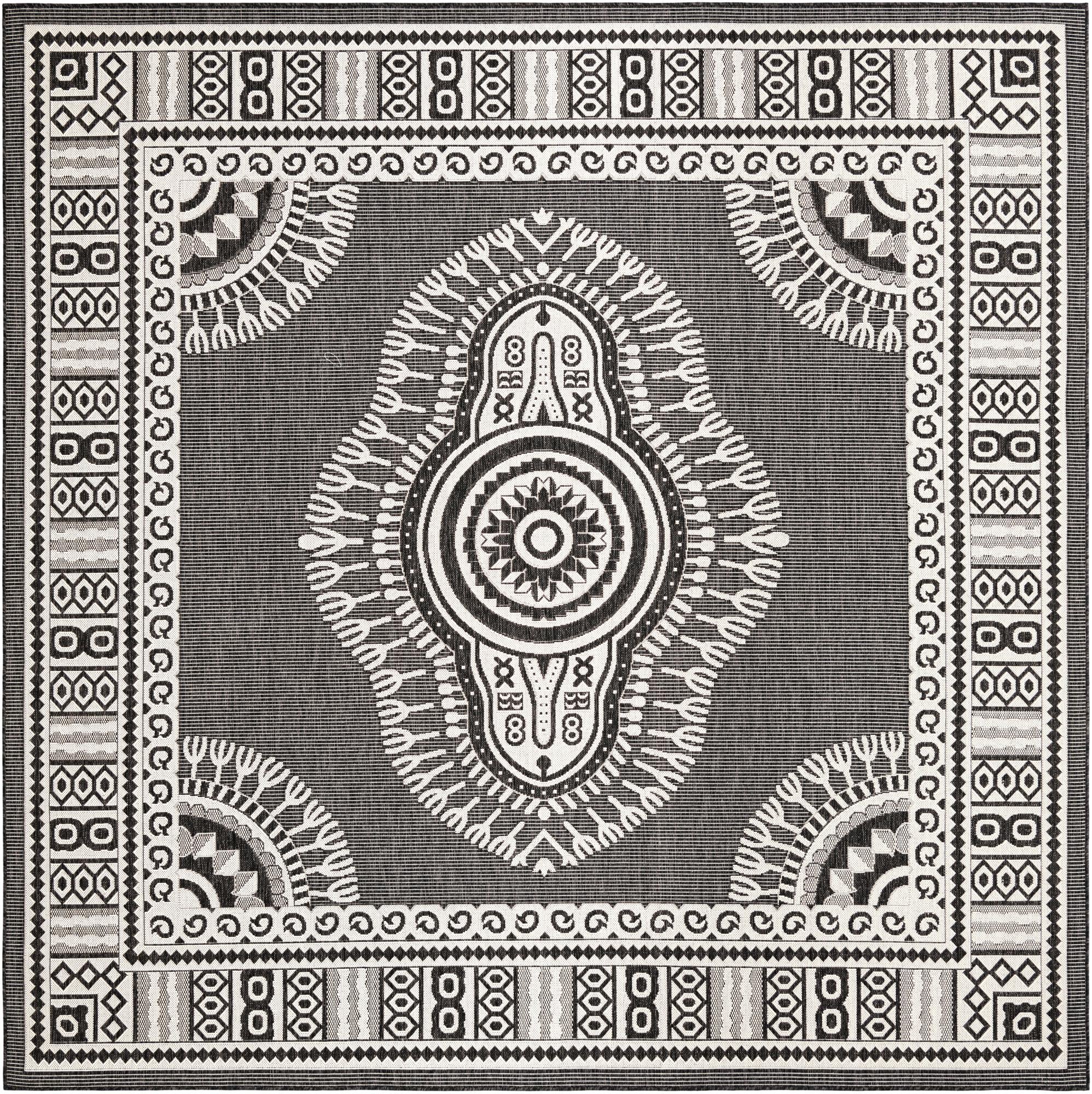 Rug Black and White Swatch link