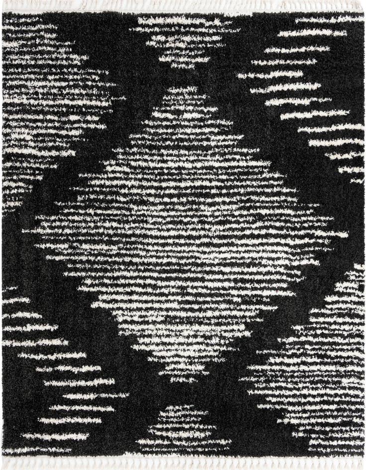 Detail image of  10' x 10' Serenity Shag Square Rug