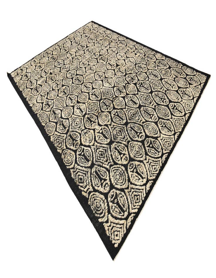 Detail image of  9' 2 x 12' 6  Hand Knotted Darya Wool Rug