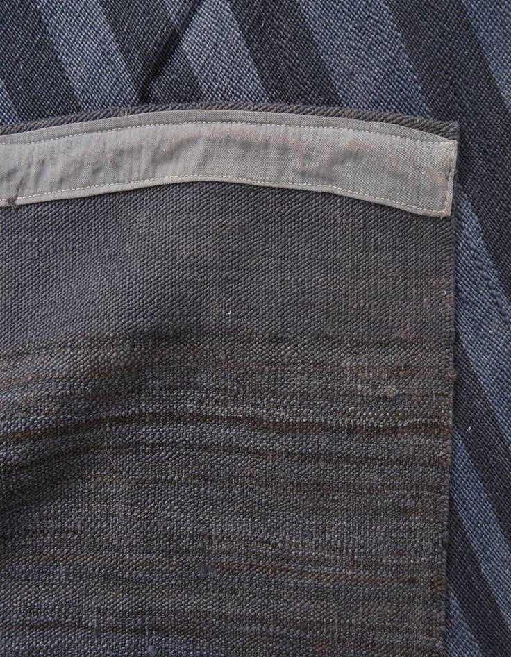 Detail image of  7' 10 x 9' 8  Hand Woven Kilim Modern Wool Rug