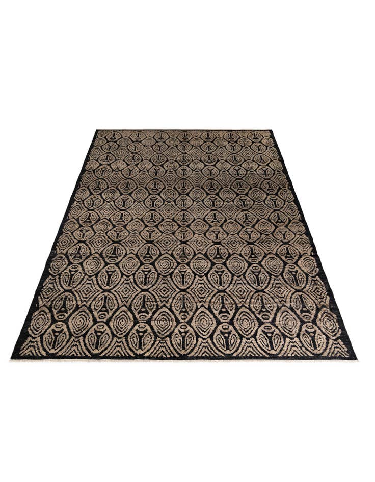 Detail image of  9' x 12' 5  Hand Knotted Darya Wool Rug