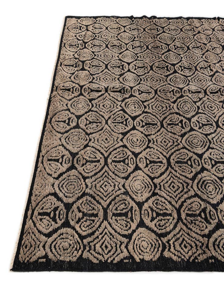 Detail image of  9' x 12' 5  Hand Knotted Darya Wool Rug