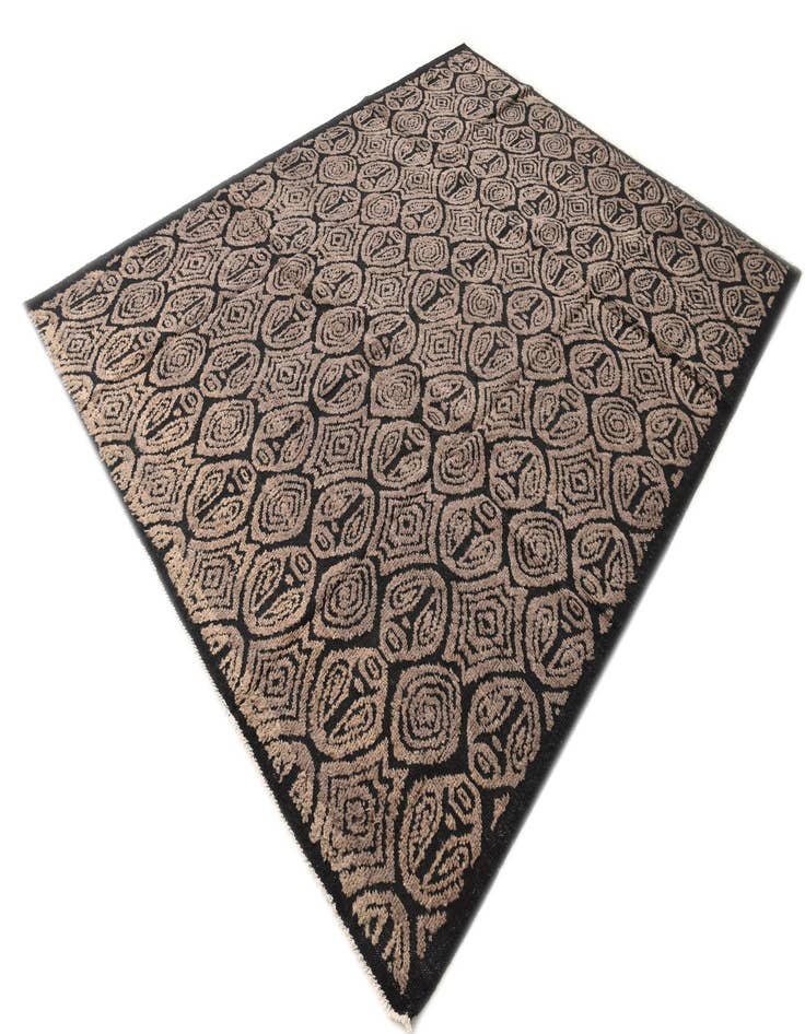 Detail image of  8' 2 x 10' 5  Hand Knotted Darya Wool Rug