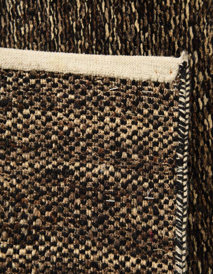 Detail image of  3' 1 x 5' 2  Hand Knotted Kashkuli Gabbeh Oriental Wool Rug