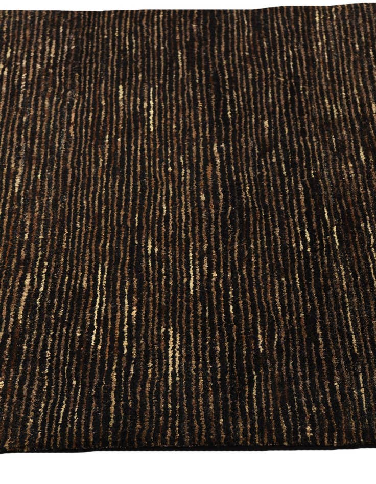 Detail image of  3' 2 x 5' 1  Hand Knotted Kashkuli Gabbeh Oriental Wool Rug