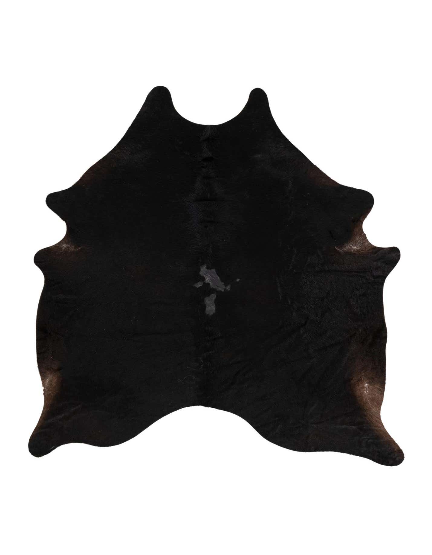 Primary image  7' 2 x 7' 6 Cowhide Leather Freeform Rug